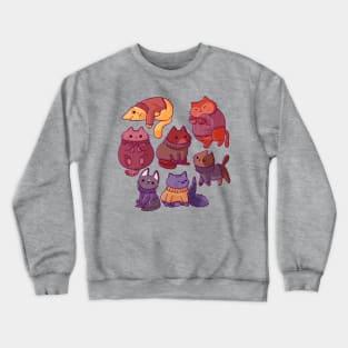 Cats in Sweaters Crewneck Sweatshirt